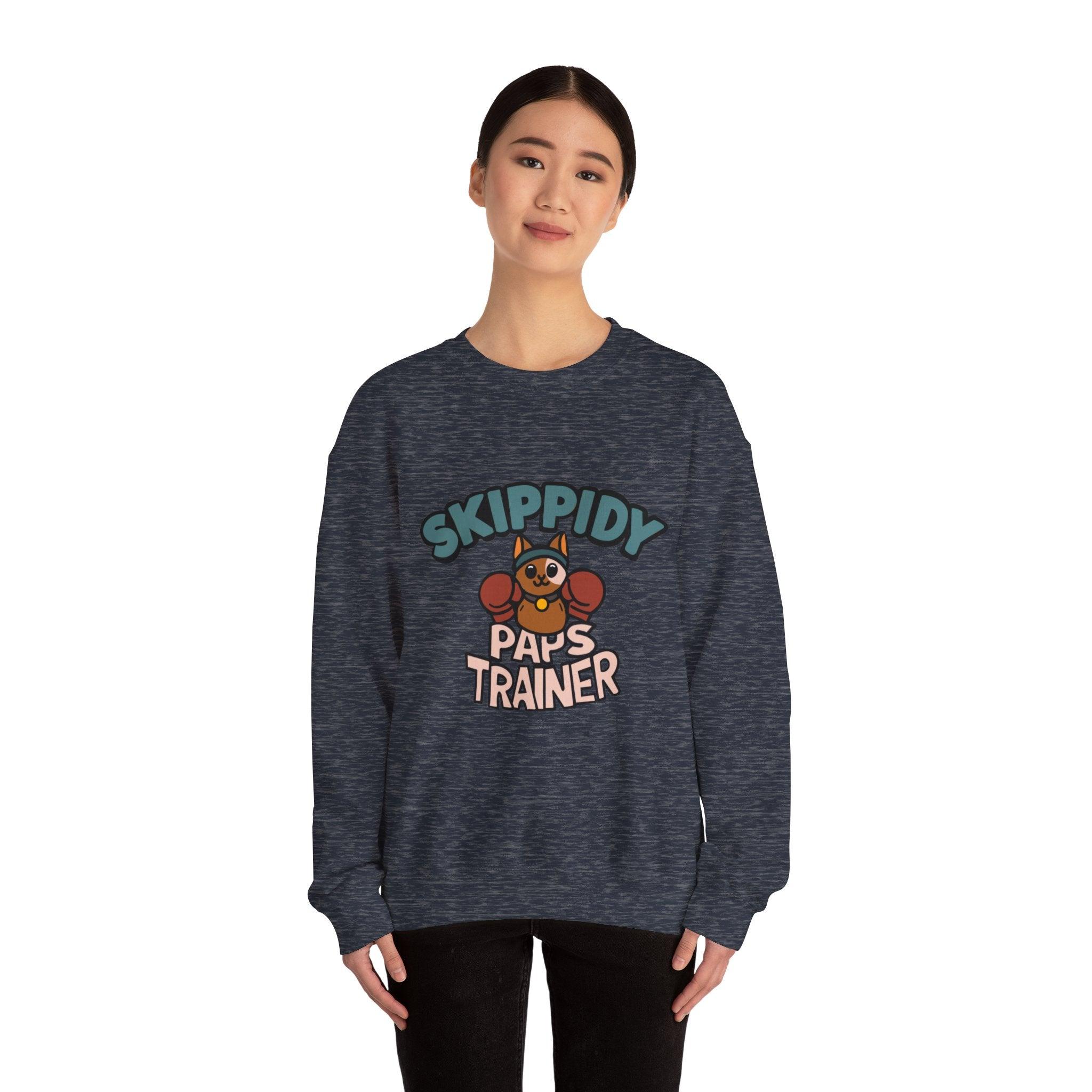 Skippidy Paps Trainer Sweatshirt|The Pink Controller - The Pink Controller