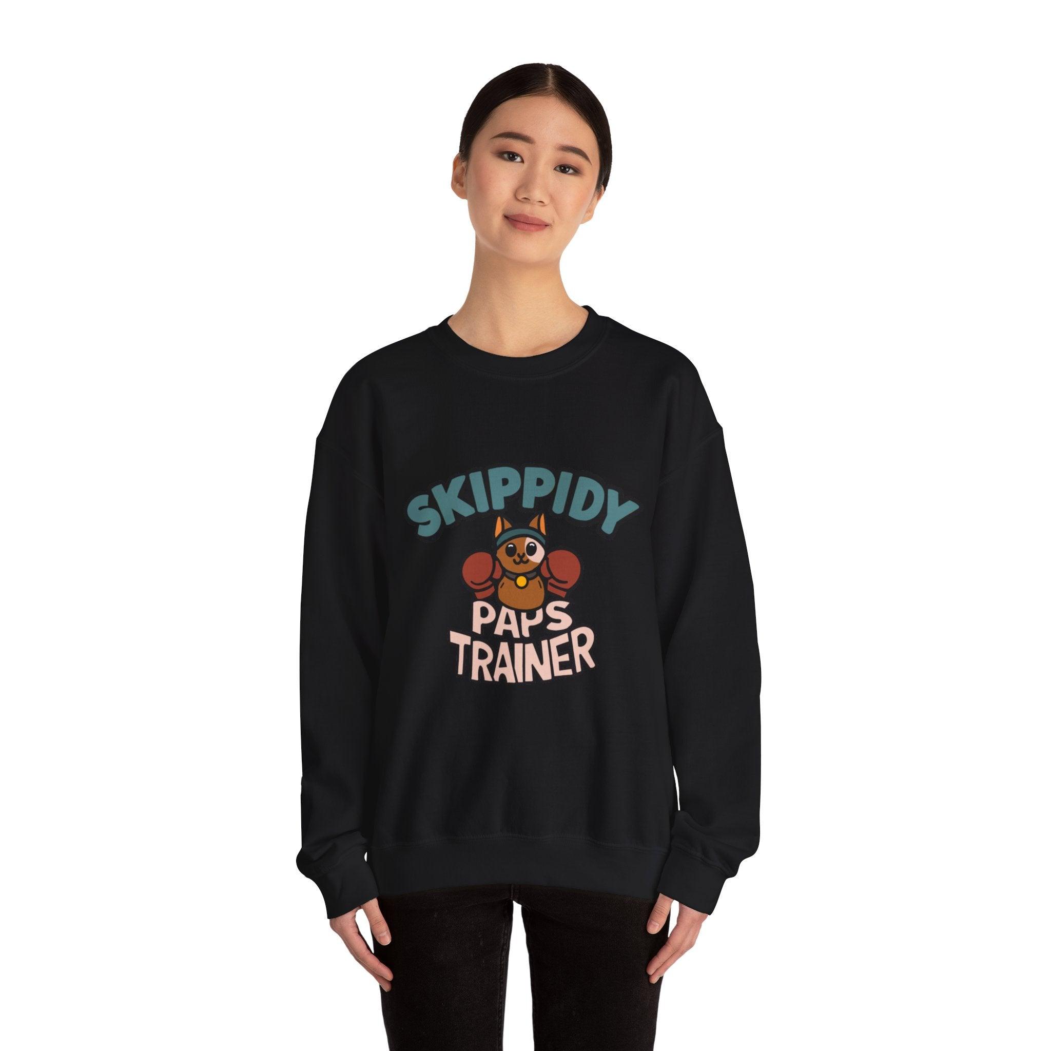 Skippidy Paps Trainer Sweatshirt|The Pink Controller - The Pink Controller