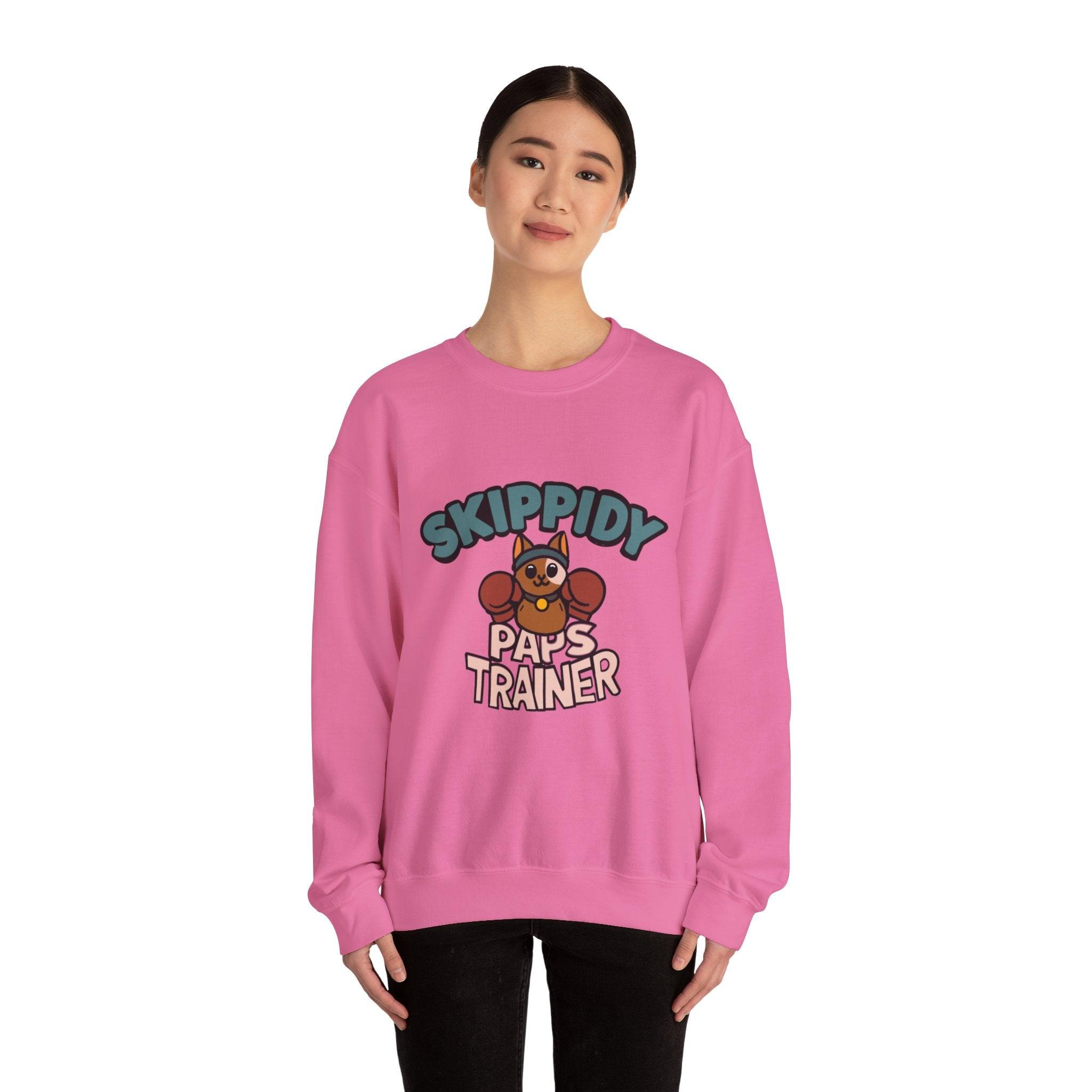 Skippidy Paps Trainer Sweatshirt|The Pink Controller - The Pink Controller