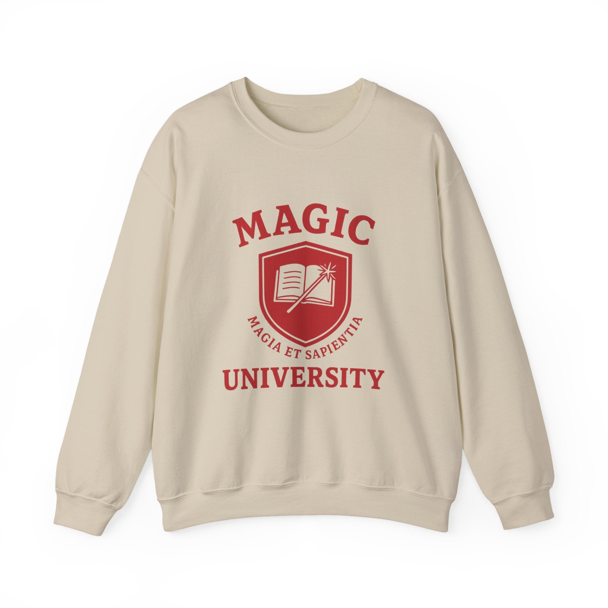Magic University Cozy Sweatshirt (Red)