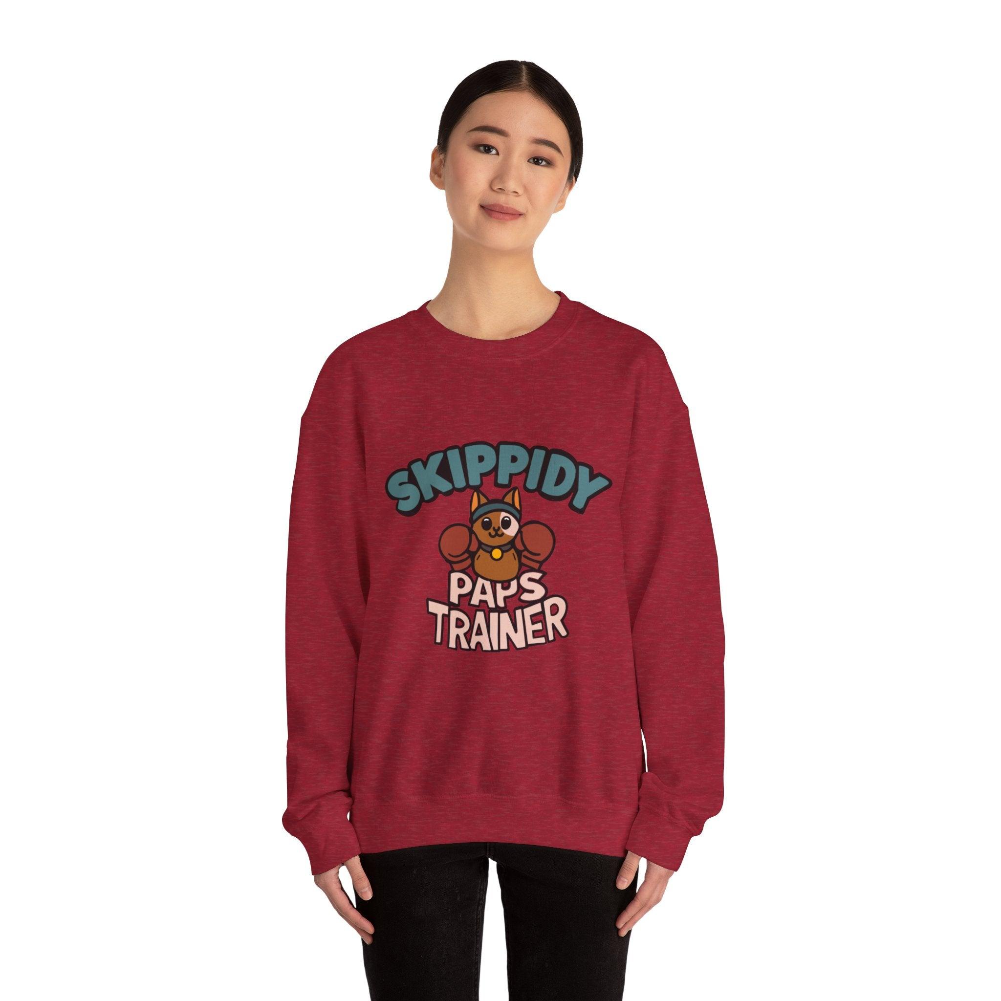 Skippidy Paps Trainer Sweatshirt|The Pink Controller - The Pink Controller