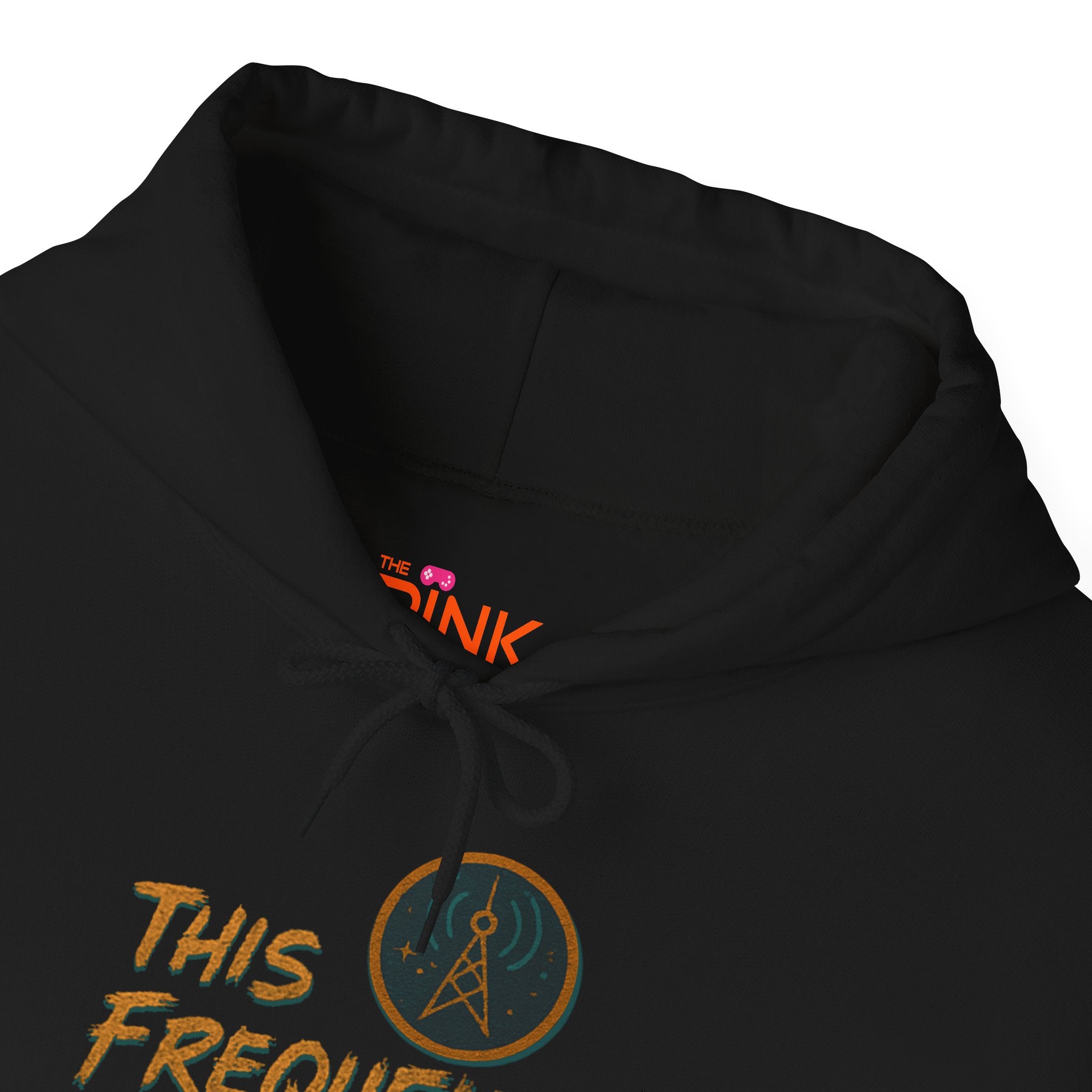 'This Frequency is Ours' Inspirational Cozy Hoodie