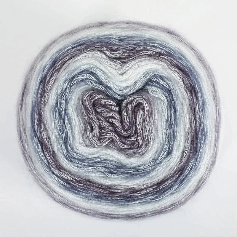 4pcs Gradient Cake Yarn Rainbow Autumn/Winter - The Pink Controller