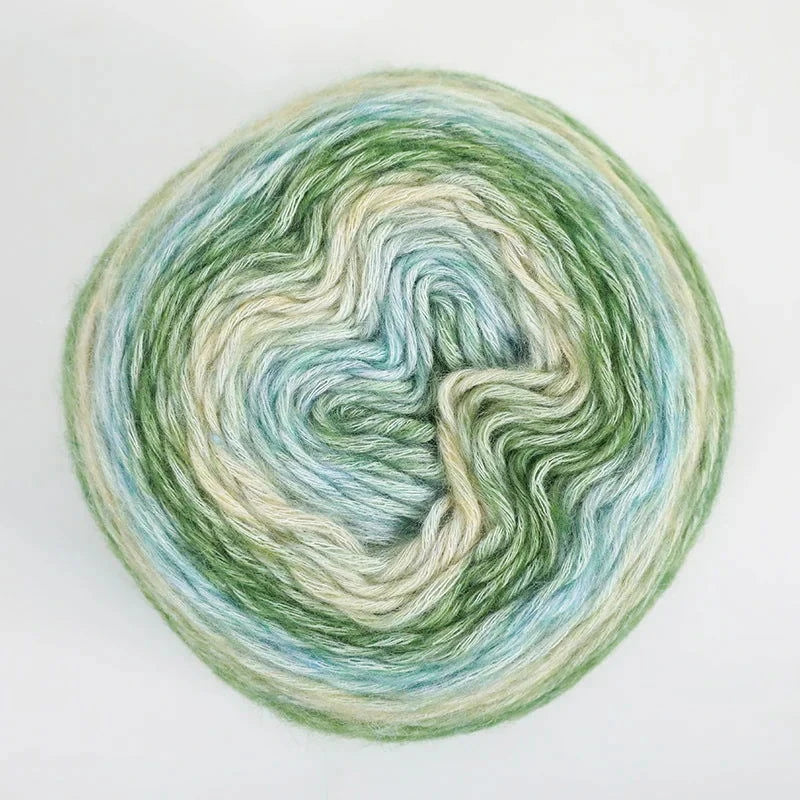 4pcs Gradient Cake Yarn Rainbow Autumn/Winter - The Pink Controller