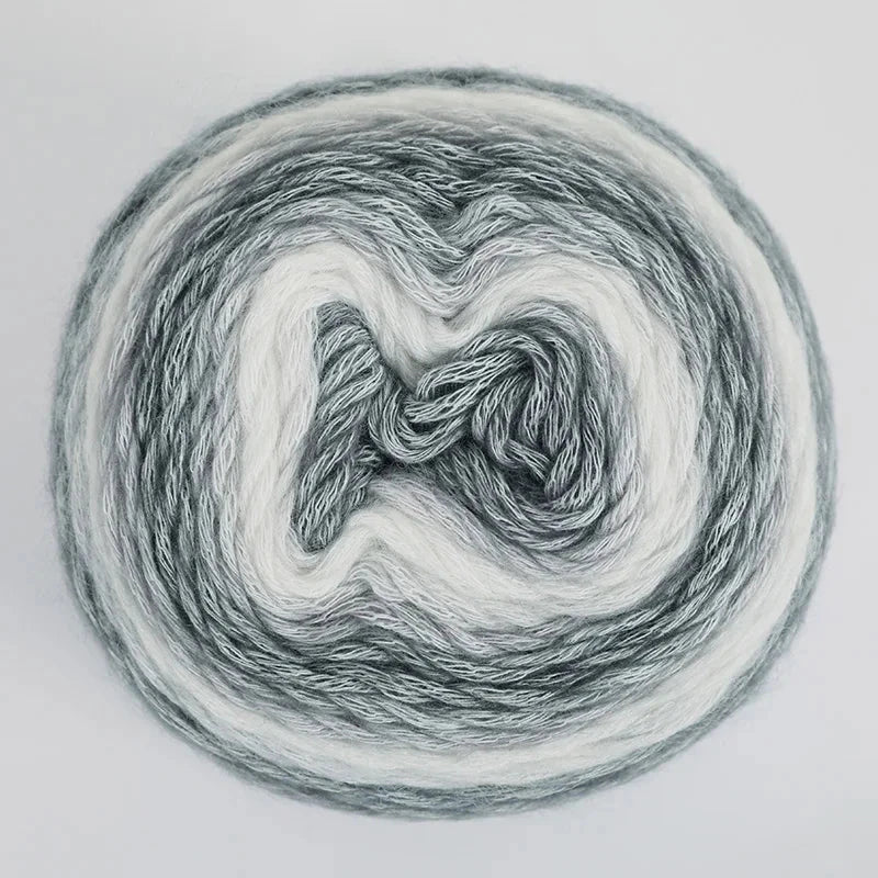 4pcs Gradient Cake Yarn Rainbow Autumn/Winter - The Pink Controller