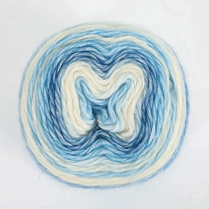 4pcs Gradient Cake Yarn Rainbow Autumn/Winter - The Pink Controller