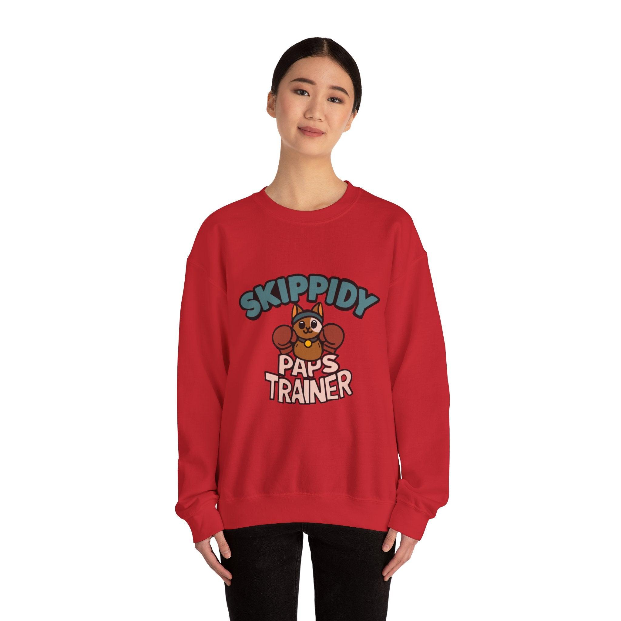 Skippidy Paps Trainer Sweatshirt|The Pink Controller - The Pink Controller