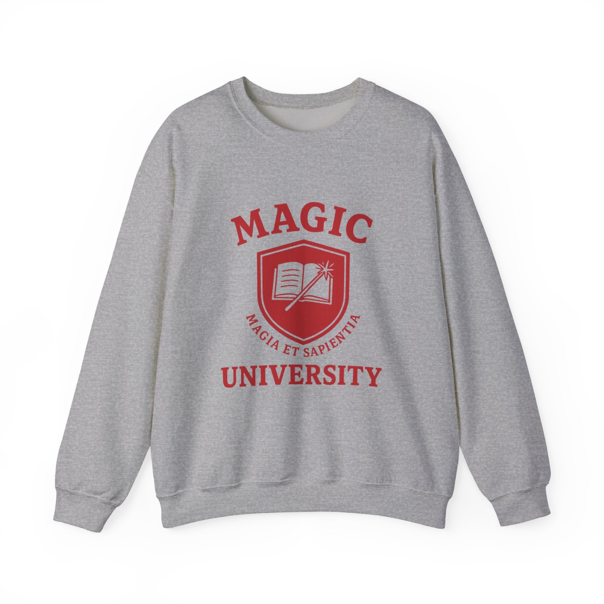 Magic University Cozy Sweatshirt (Red)