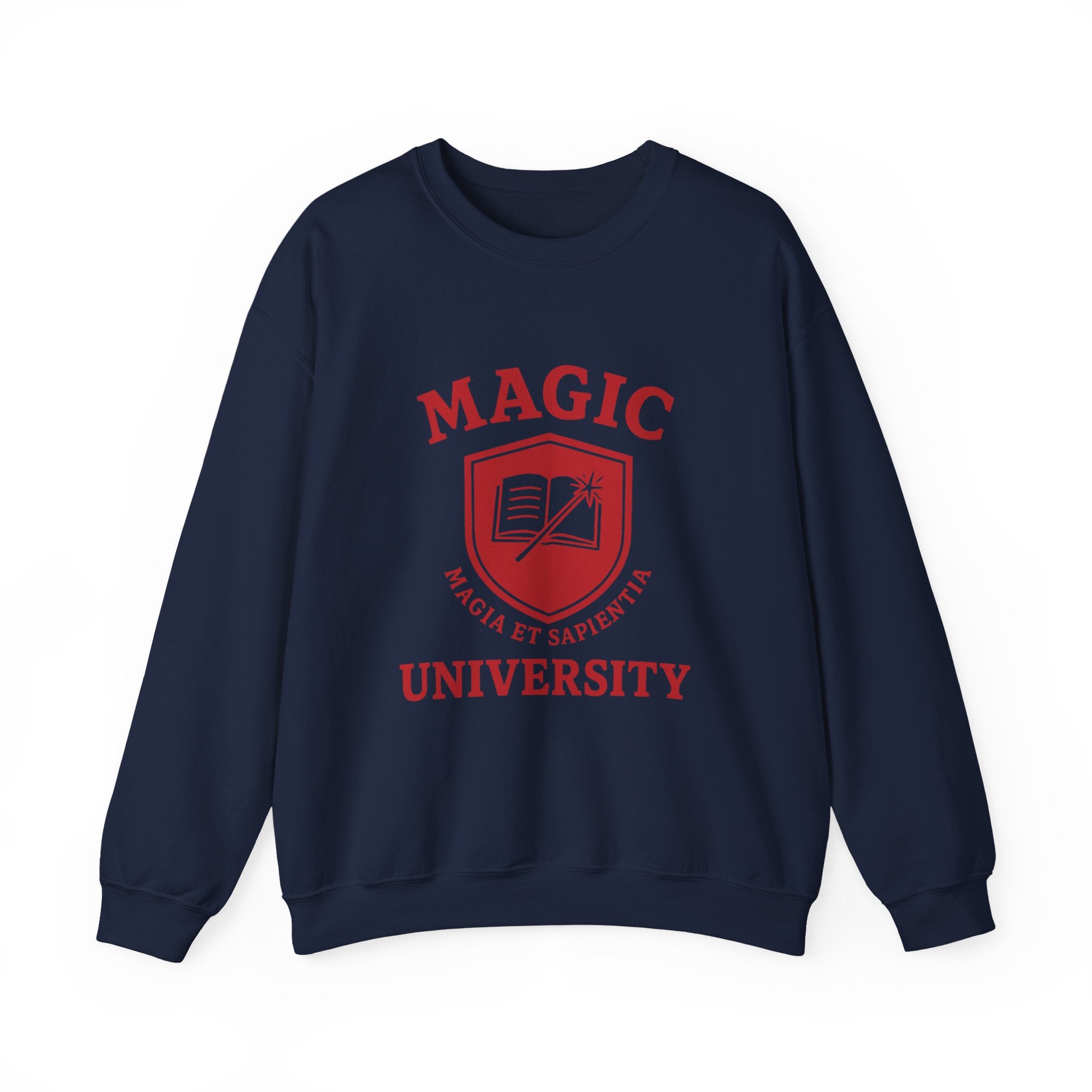 Magic University Cozy Sweatshirt (Red)