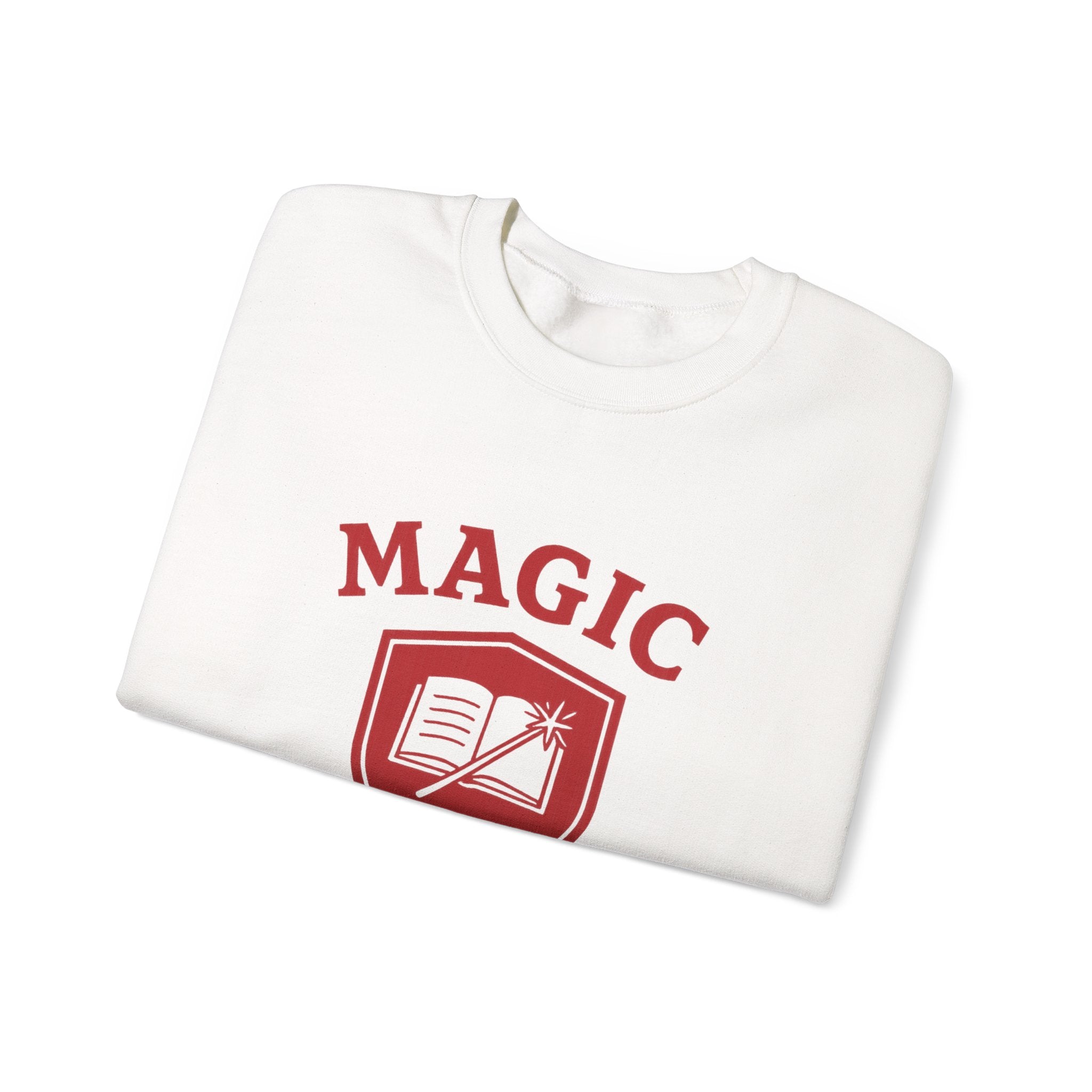 Magic University Cozy Sweatshirt (Red)