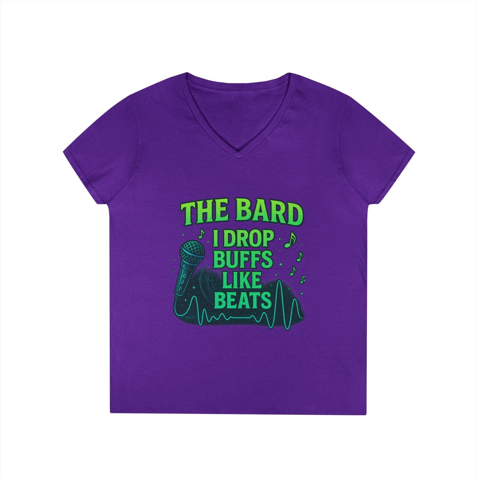 Bard V-Neck T-Shirt - The Pink Controller
