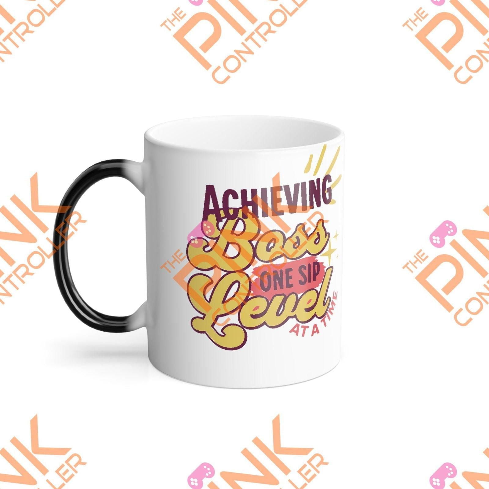 Boss Level Morphing Mug-11oz - The Pink Controller