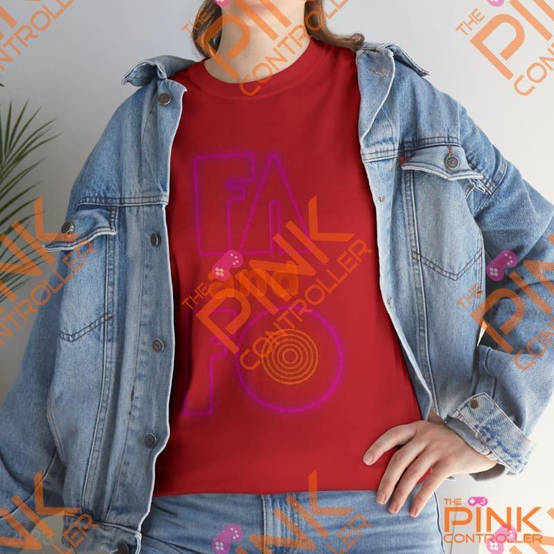 FA and FO Cotton Tee - The Pink Controller