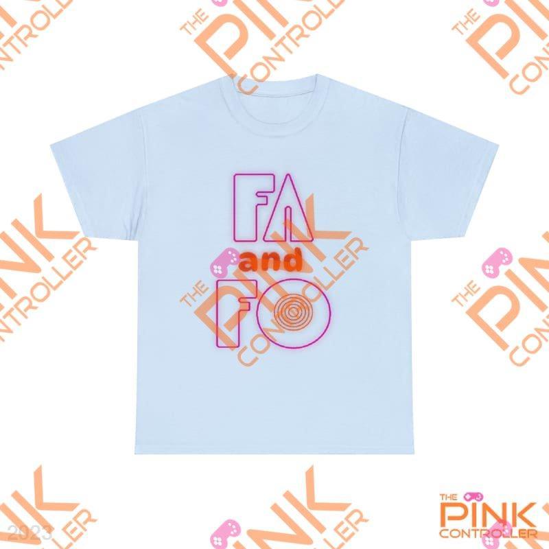 FA and FO Cotton Tee - The Pink Controller