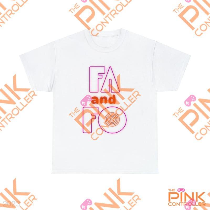 FA and FO Cotton Tee - The Pink Controller