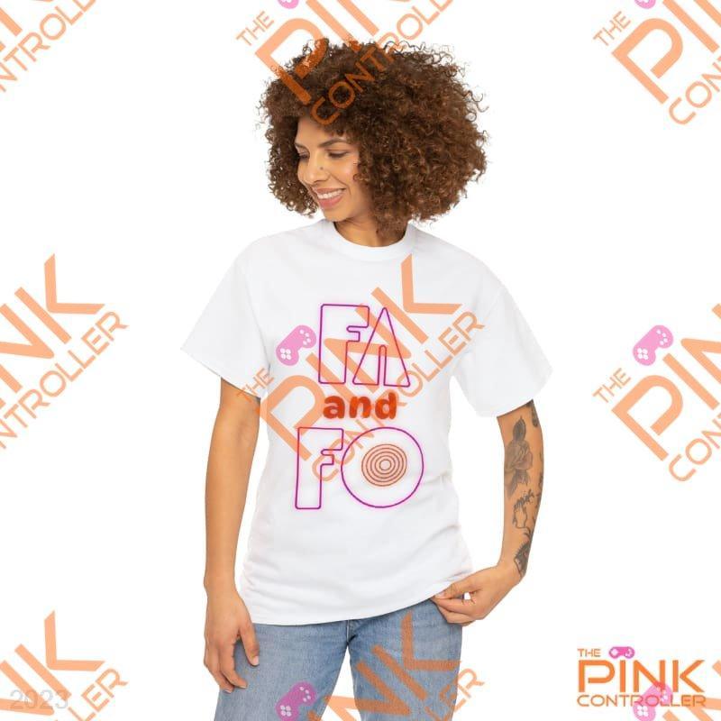 FA and FO Cotton Tee - The Pink Controller
