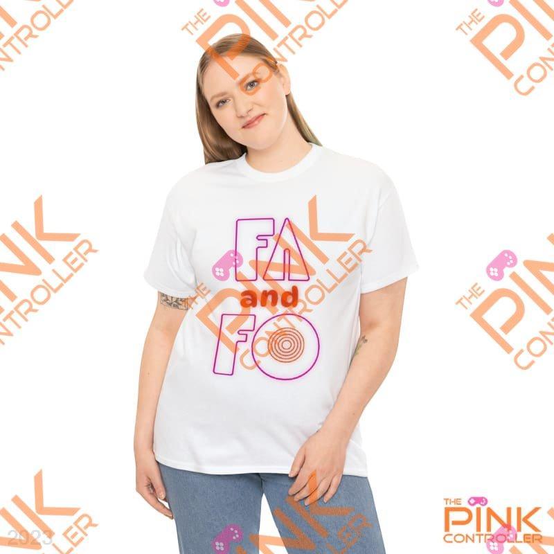 FA and FO Cotton Tee - The Pink Controller