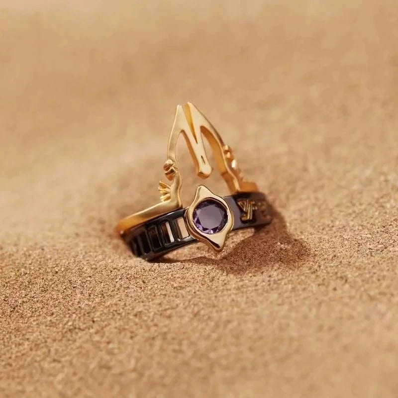 Genshin Impact-Cyno Adjustable Ring - The Pink Controller