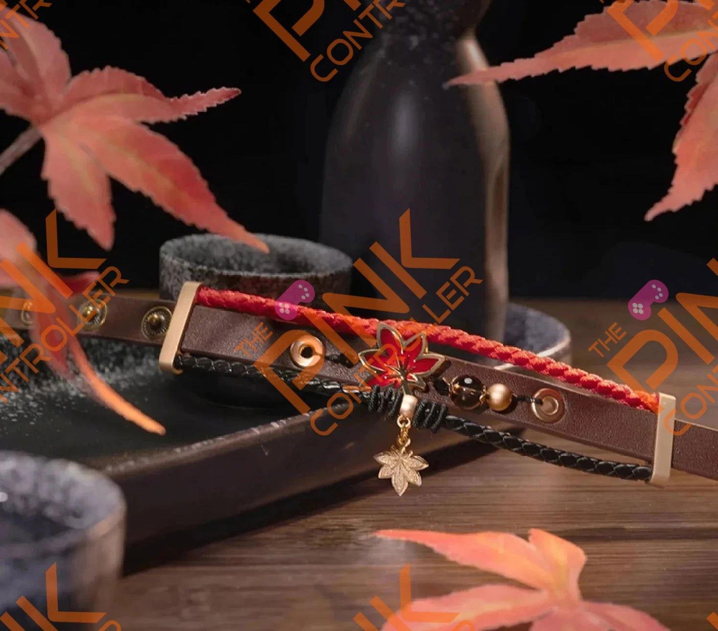 Genshin Impact Kazuha Adjustable Bracelet - The Pink Controller