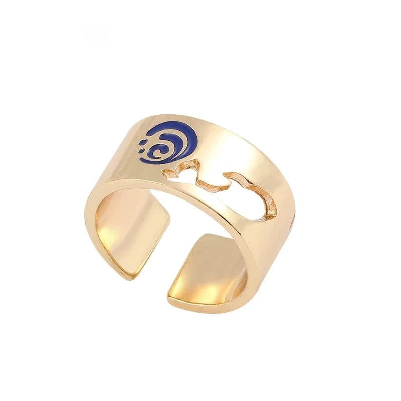 Genshin Impact Neuvillette-Couple Rings - The Pink Controller