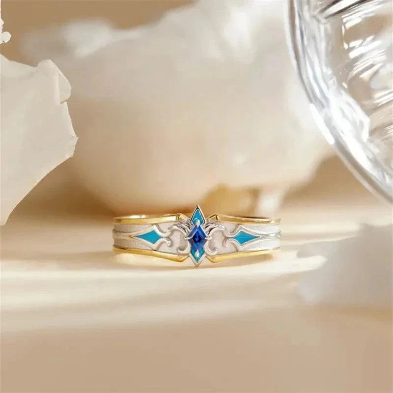 Genshin Impact Neuvillette-Couple Rings - The Pink Controller