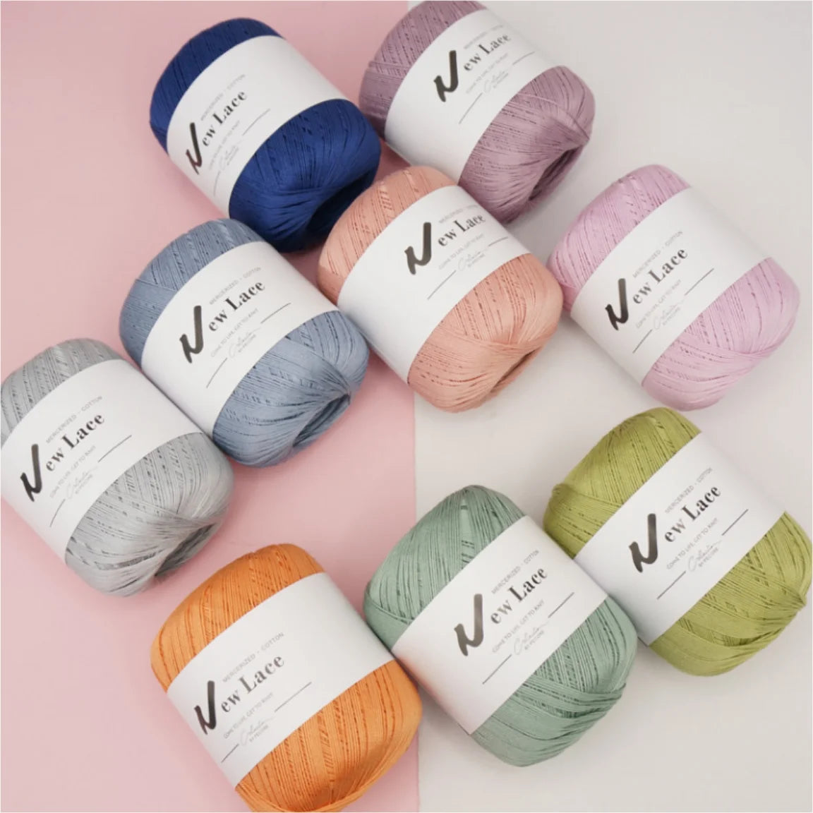 Crochet Yarn 100% Cotton Size 6 Lace