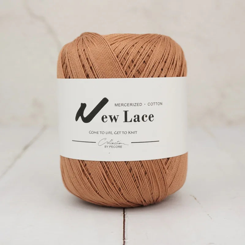 Crochet Yarn 100% Cotton Size 6 Lace