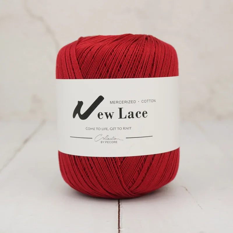 Crochet Yarn 100% Cotton Size 6 Lace