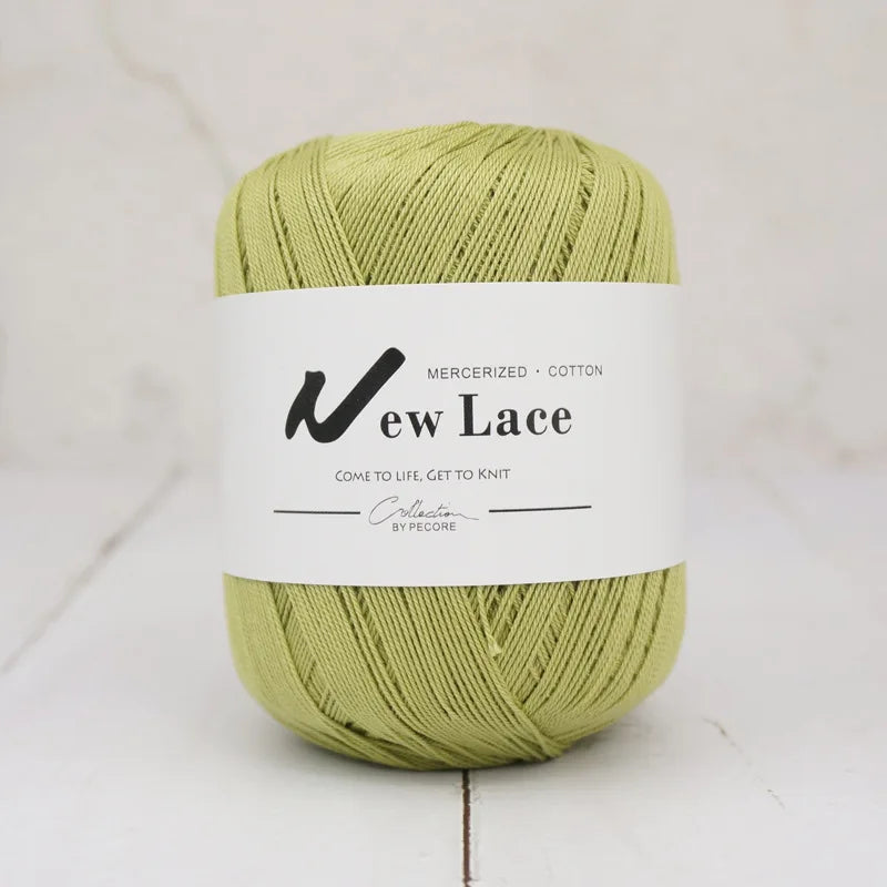 Crochet Yarn 100% Cotton Size 6 Lace