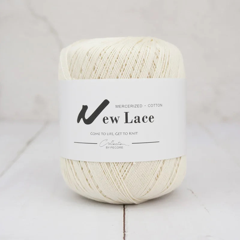 Crochet Yarn 100% Cotton Size 6 Lace