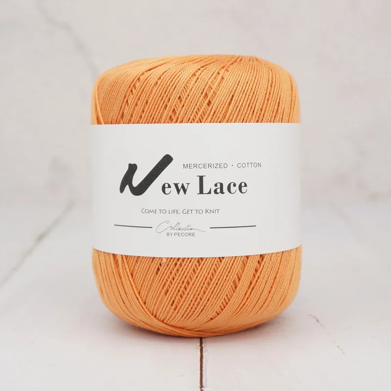 Crochet Yarn 100% Cotton Size 6 Lace