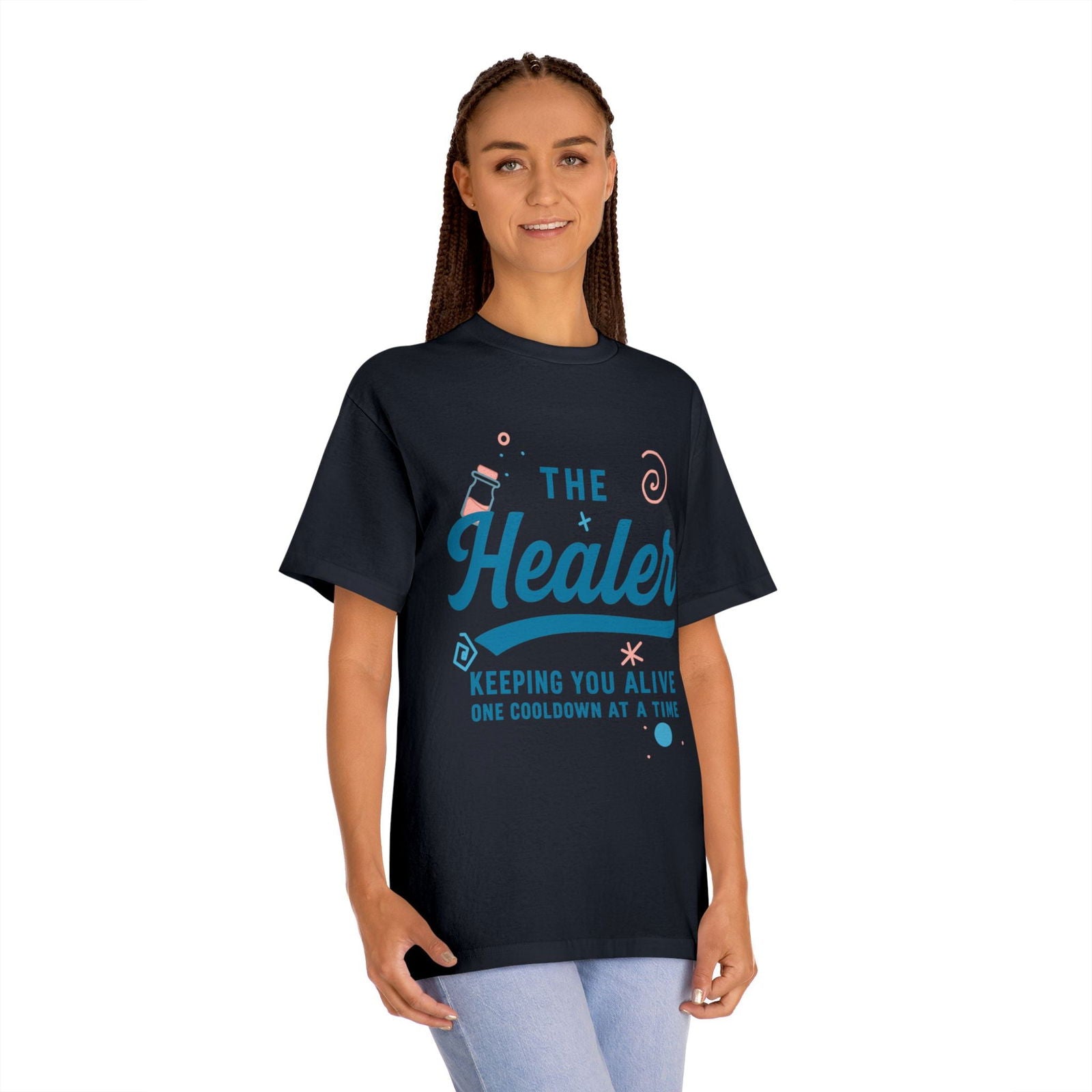 Healer Unisex Classic Tee - The Pink Controller