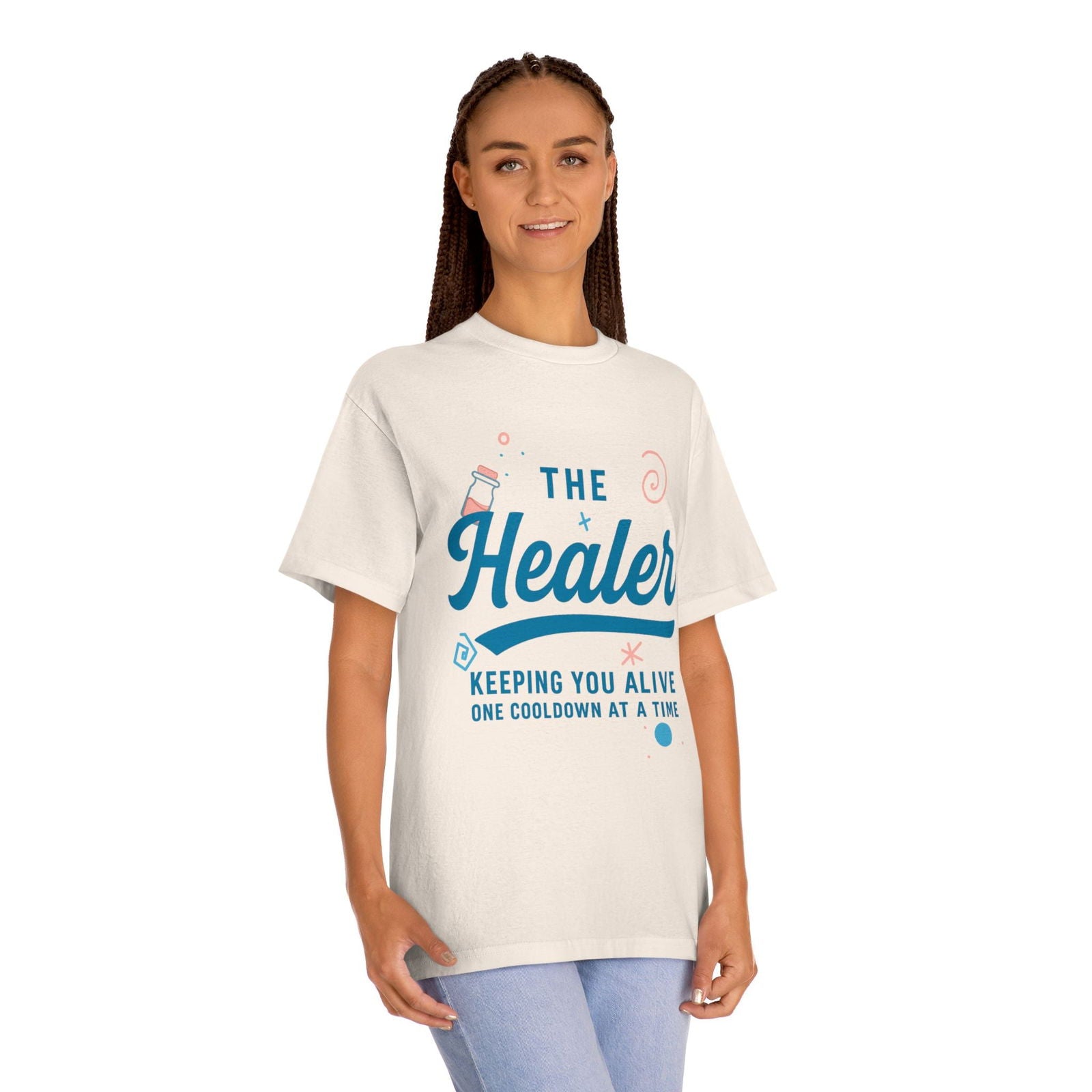 Healer Unisex Classic Tee - The Pink Controller