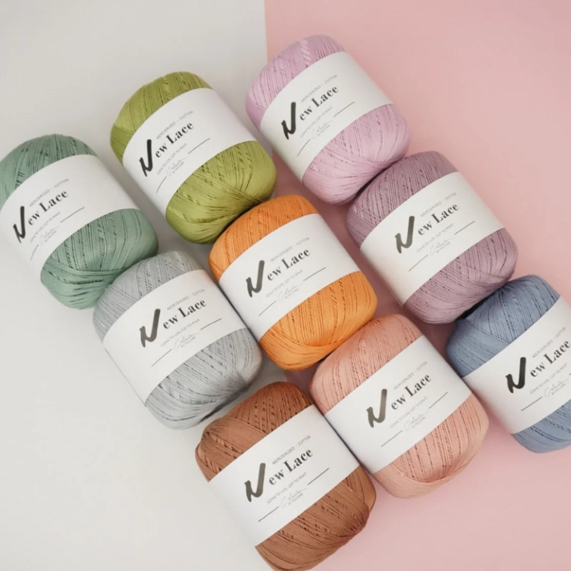 Crochet Yarn 100% Cotton Size 6 Lace