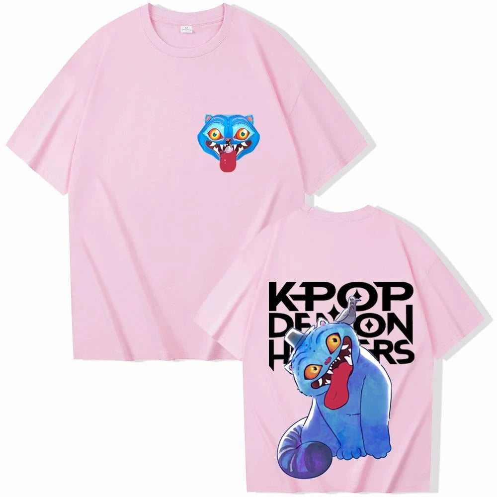 Kpop Tiger Pet T- Shirt - The Pink Controller