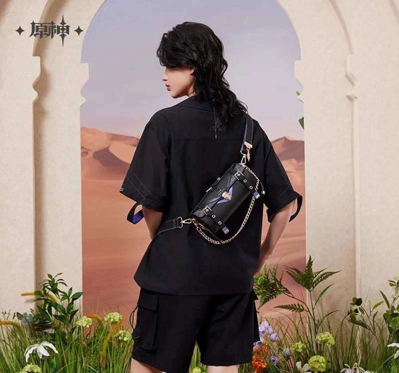 MiHoYo Official Genshin Impact Cyno Bag - The Pink Controller