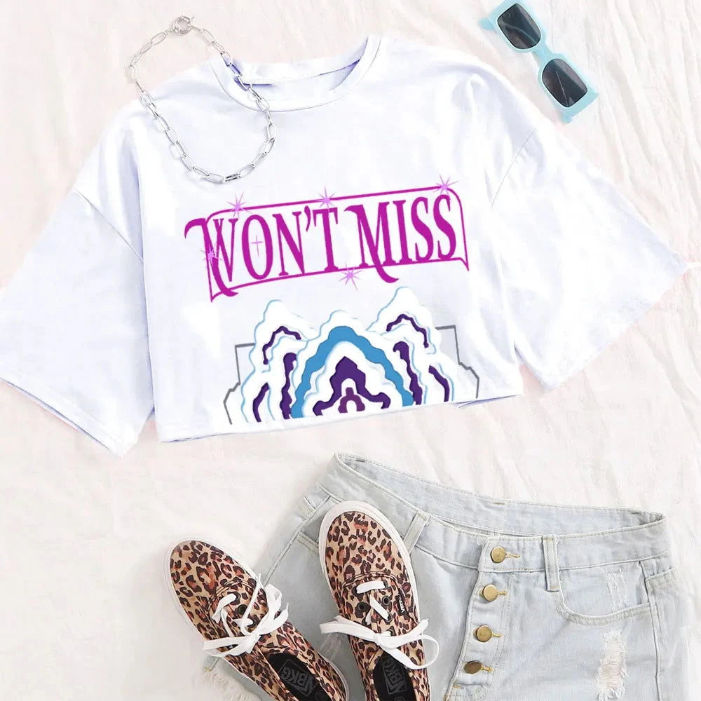 Mira Crop Top - The Pink Controller