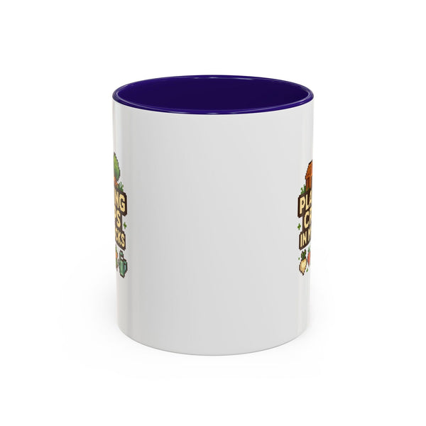Mug - Pixel Farm-Plantin Crops in my Socks Design - The Pink Controller