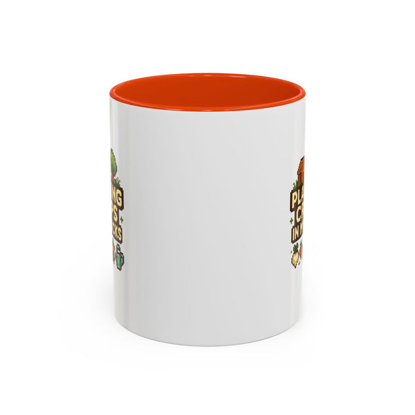 Mug - Pixel Farm-Plantin Crops in my Socks Design - The Pink Controller