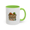 Mug - Pixel Farm-Plantin Crops in my Socks Design - The Pink Controller