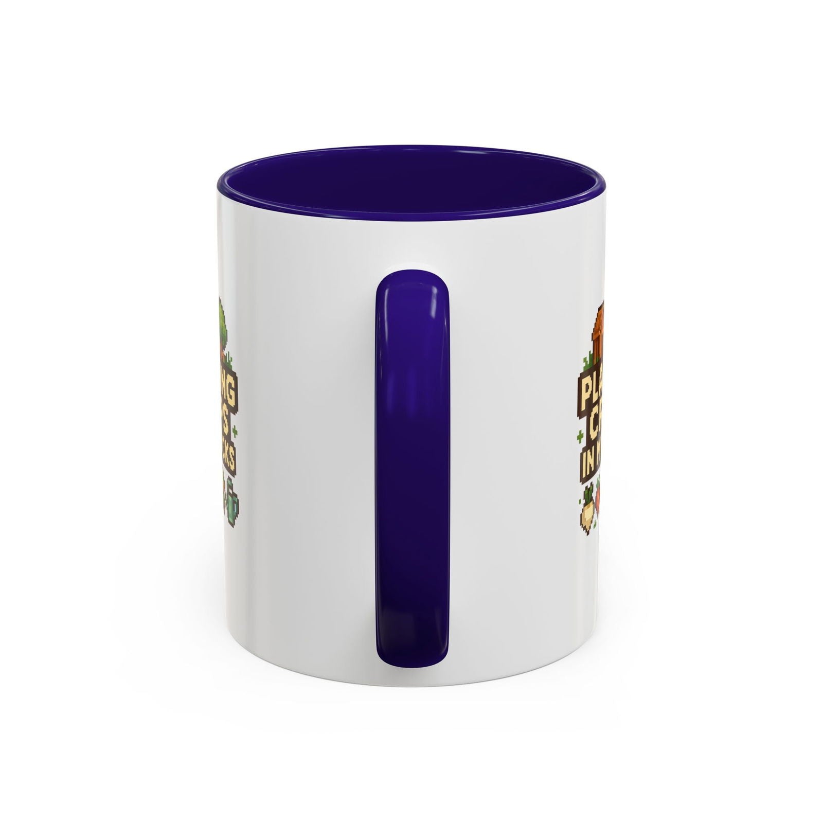 Mug - Pixel Farm-Plantin Crops in my Socks Design - The Pink Controller