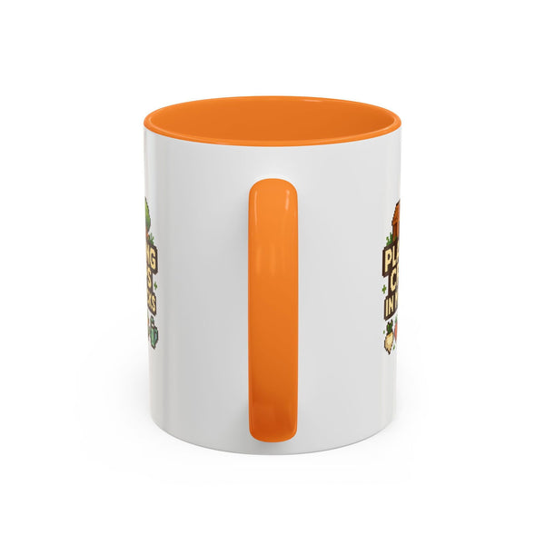 Mug - Pixel Farm-Plantin Crops in my Socks Design - The Pink Controller