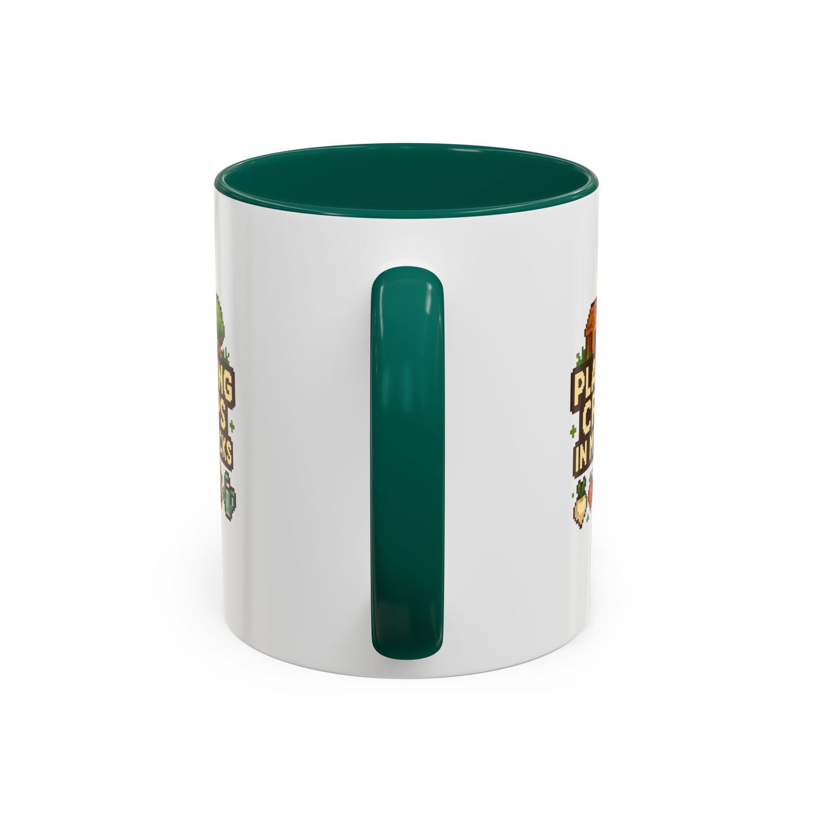 Mug - Pixel Farm-Plantin Crops in my Socks Design - The Pink Controller