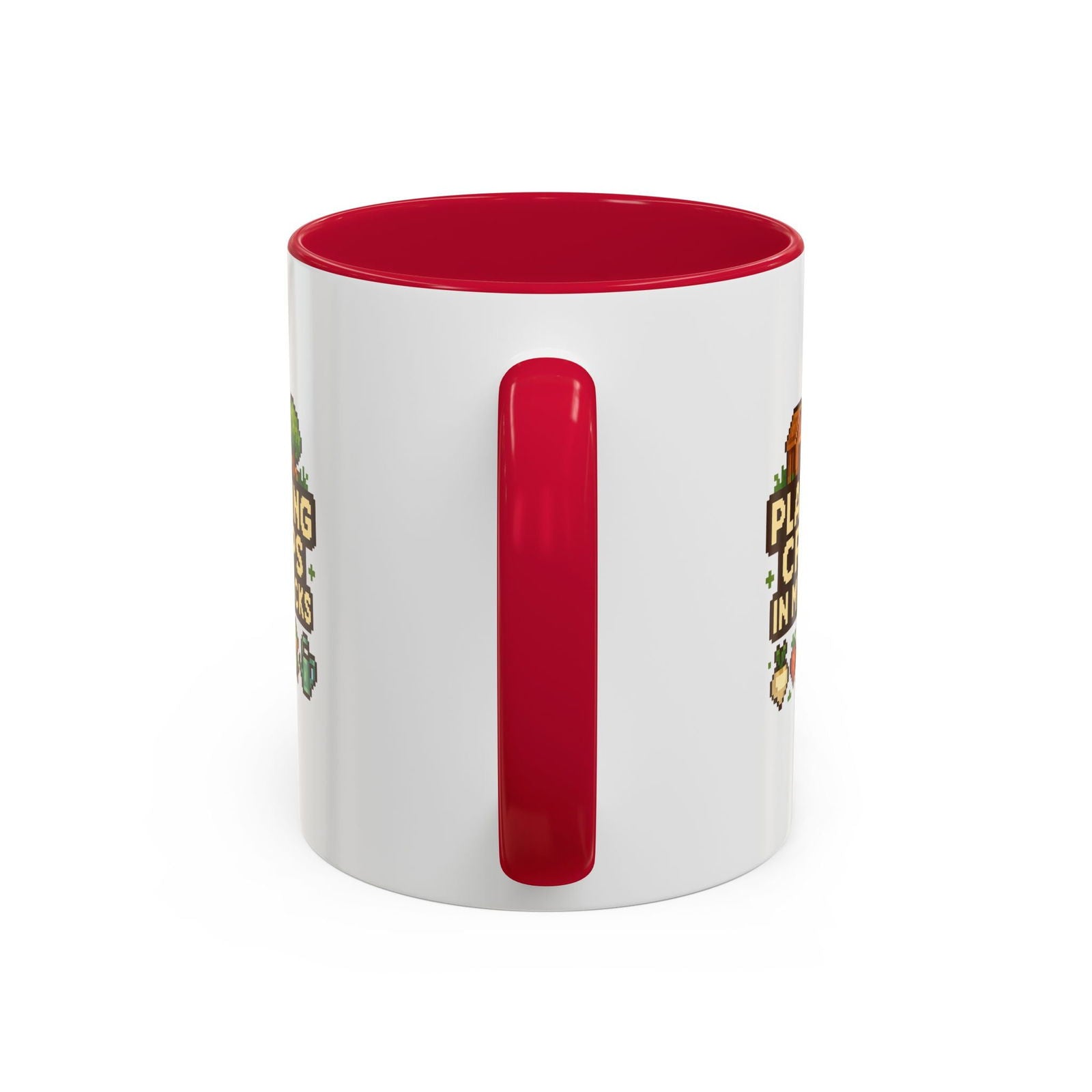 Mug - Pixel Farm-Plantin Crops in my Socks Design - The Pink Controller