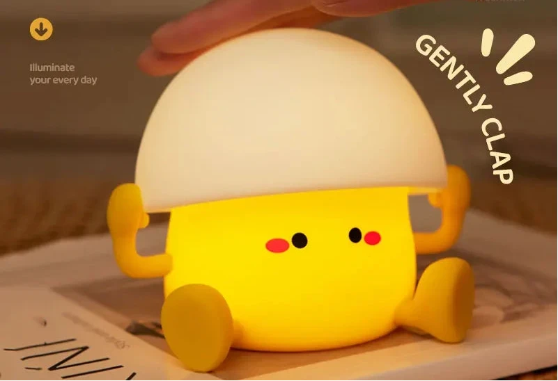 Mushroom Night Light - The Pink Controller