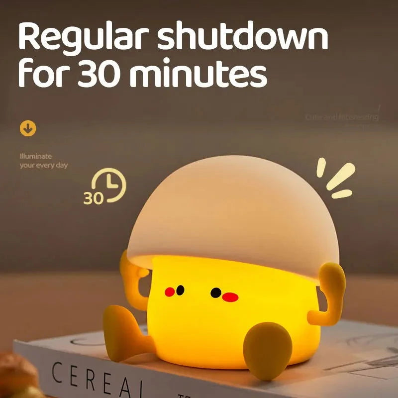 Mushroom Night Light - The Pink Controller