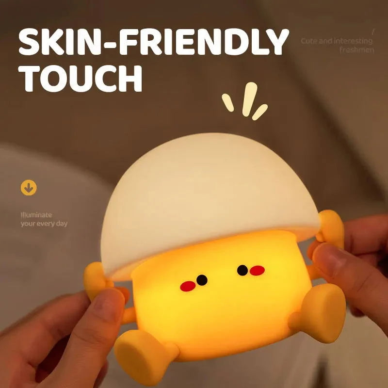 Mushroom Night Light - The Pink Controller