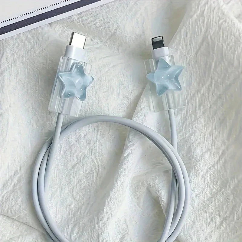 Ocean Stars Charger Protector - The Pink Controller