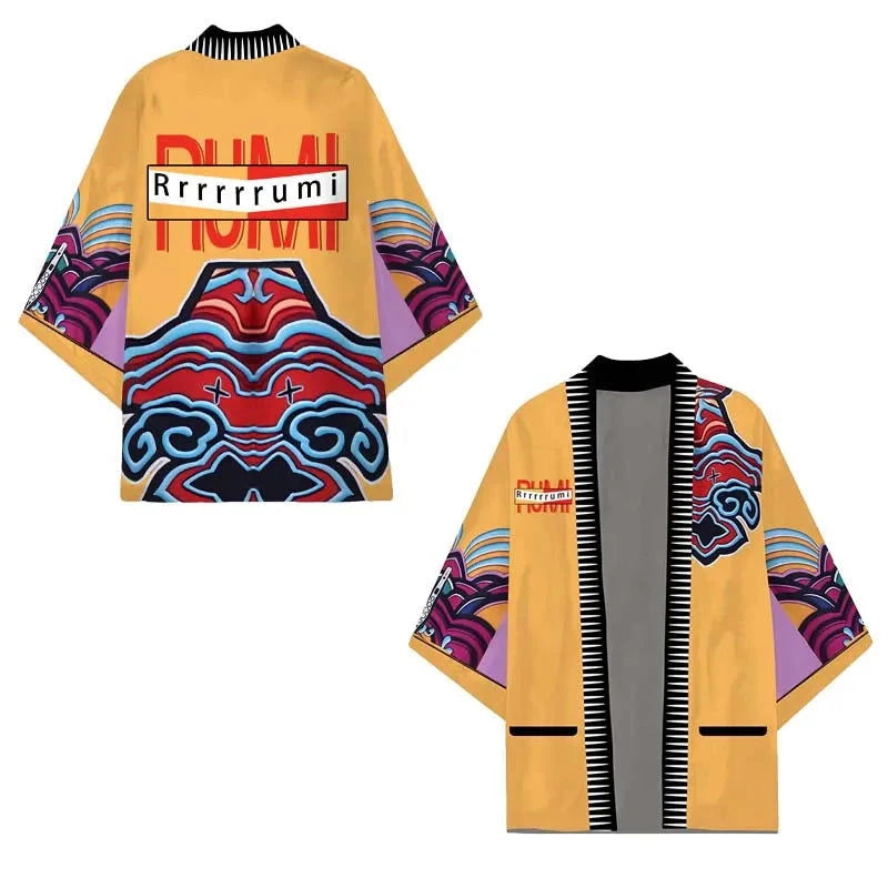 Rumi Hunters Cosplay Kimono - The Pink Controller