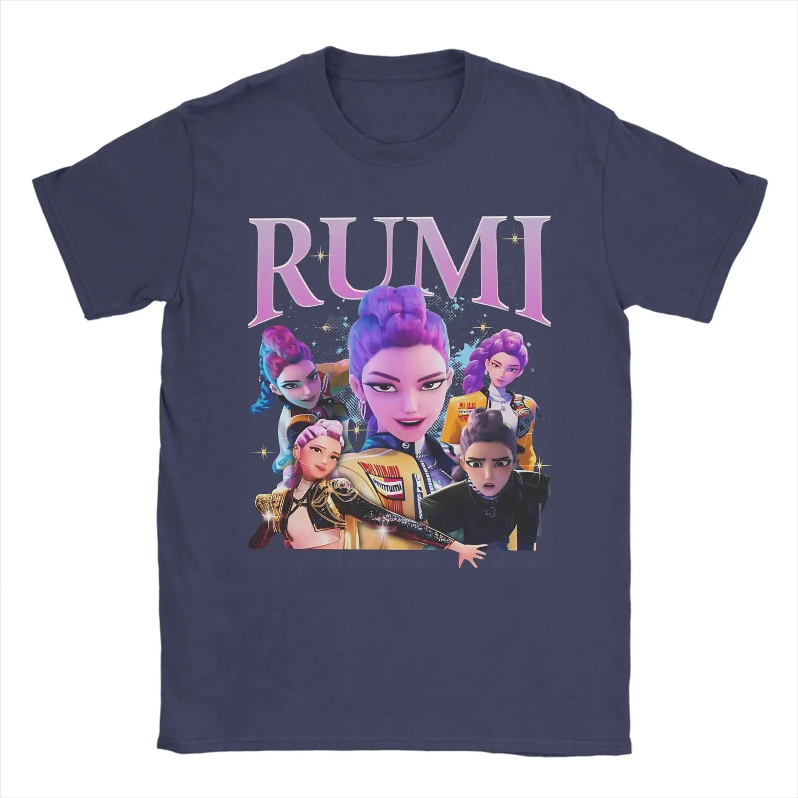 Rumi Uni-sex Cotton Tees - The Pink Controller
